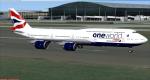 FSX/P3D/FS2004 Boeing 747-8I British Airways Textures